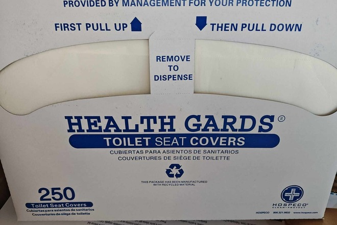 Toilet Seat Covers Disposable 5000Lot Brand New 20/250 