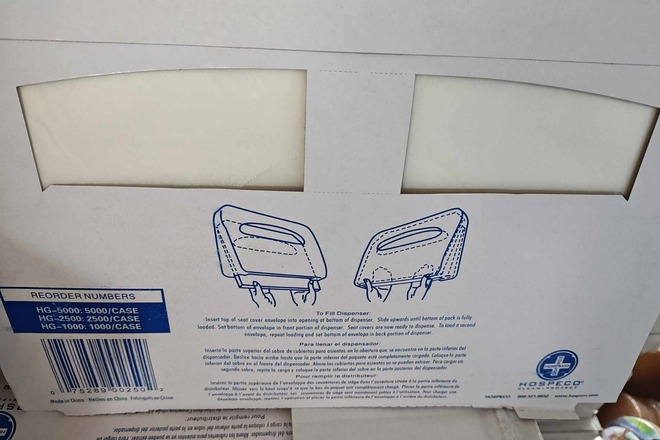 Toilet Seat Covers Disposable 5000Lot Brand New 20/250 