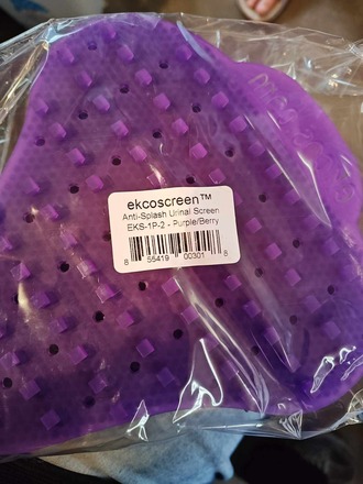 Ekcos Urinal Splash Screen Purple/Berry 12 lot 