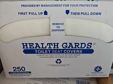 Bulk Lots: Toilet Seat Covers Disposable 1000 count Lot Brand New 20/250 