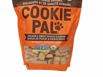 Bulk Lots: Cookie Pal Organic dog cookies New one Case of 10 bags 2# each 