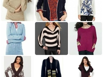 Bulk Lots: Lot of 50 High-End Women's Sweaters from Macy's