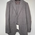 Selling with online payment: [EU] NWT Suitsupply taupe hounds tooth suit, size 36R