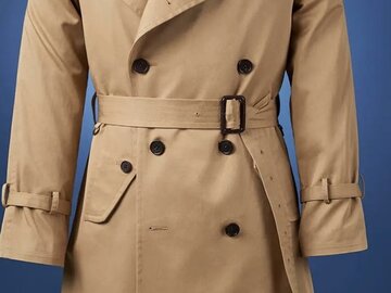 Selling with online payment: [EU] NWT Spier & Mackay khaki cotton trench coat, size 36