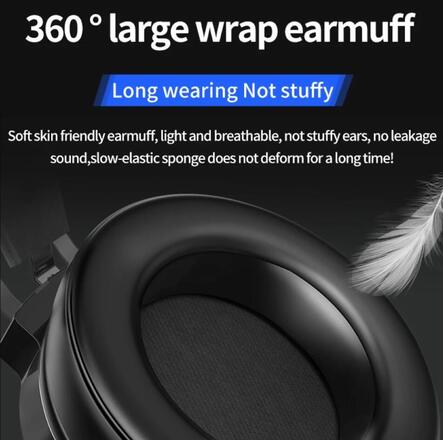 15pcs - Wired Deep Bass Stereo Gaming Heasdset