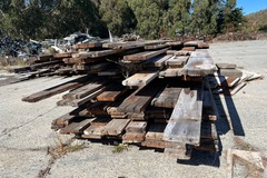 Selling: Reclaimed 1” x 6” x 8’ Redwood Skip Sheathing