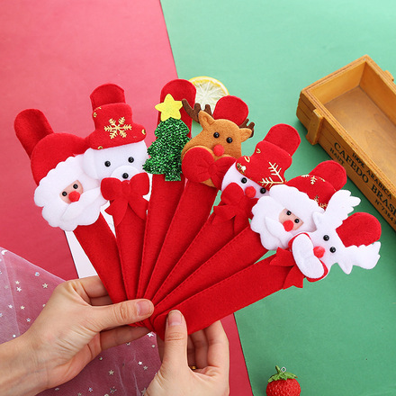 200pcs Christmas clapping ring bracelets