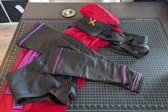 Selling with online payment: Street Fighter 5 M. Bison Juri Costume (Partial)