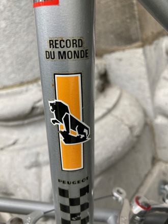 Peugeot 103 tube special record du monde 2025