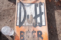 Selling with online payment: Duffs beer skateboard