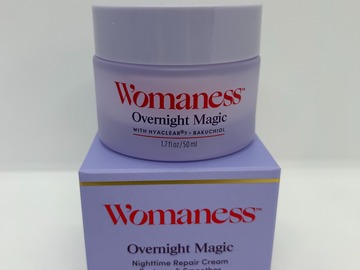 Bulk Lots: 6pc$72 Womaness Overnight Magic Nighttime Repair Cream 1.7oz