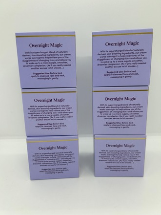 6pc$72 Womaness Overnight Magic Nighttime Repair Cream 1.7oz