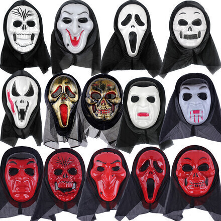 220pcs retro mask Ghost Festival masquerade party mask