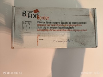 À vendre: 4 Befix Border pièce de démarrage fixation terrasse invisible