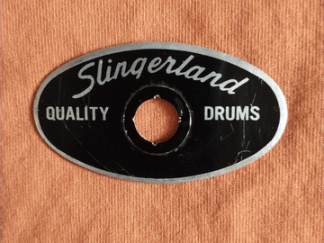 VIP Member: Slingerland 80s Plain Drum Badge