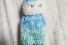 Vente au détail: Doudou bonhomme bleu