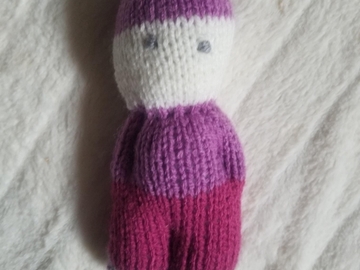 Vente au détail: Doudou bonhomme rose