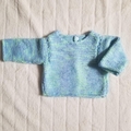 Vente au détail: Brassière bleue arc-en-ciel : naissance