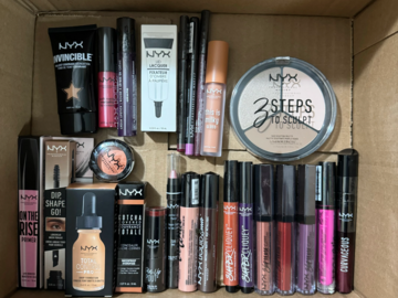 Bulk Lots: 100x New/Sealed NYX COSMETICS MAKEUP MIXED LOT 