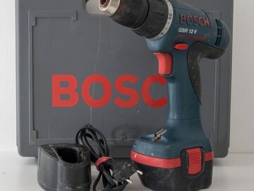 À vendre: je vends Perceuse sans fil Bosch GSR 12V-15