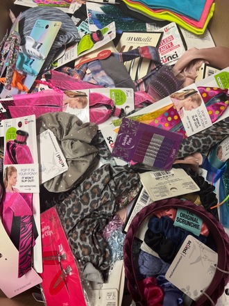 300 PC Hair Accessories Scunci Goody 
