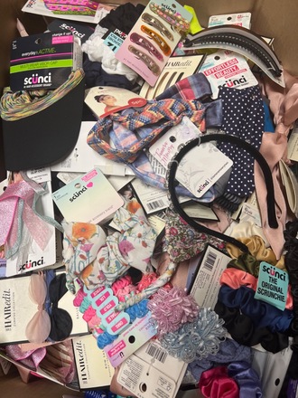 300 PC Hair Accessories Scunci Goody 