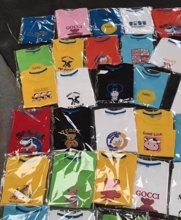 30pcs Mixed batch Children's short-sleeved T-shirt tops