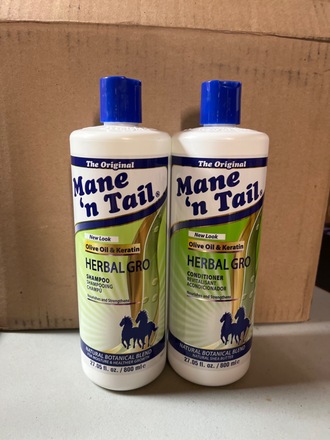 8 Mane n Tail Herbal Gro Shampoo & Conditioner