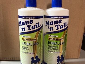 Bulk Lots: 8 Mane n Tail Herbal Gro Shampoo & Conditioner