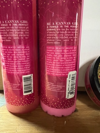 21 PC Canvas Beauty Shampoo Conditioner  & Edge Bae