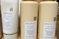 Bulk Lots: 19 Kristin Ess Shampoo Conditioner & Styling Products