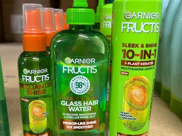 Bulk Lots: 22 Garnier Fructis Hair Care & Styling Products