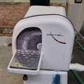 Gebruikte apparatuur: gipstrimmer
