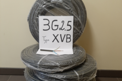 À vendre: Cable électrique 3G2.5  type XVB / 50m / 55€ / Braine Le Comte