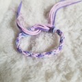 Vente au détail: Bracelet d'amitié rose, bleu et violet 