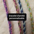 Vente au détail: Bracelet d'amitié personnalisable 