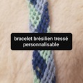 Vente au détail: Bracelet brésilien tressé personnalisable 