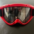 General outdoor: Ladies Ski/Snow Goggles - Red with Sequins
