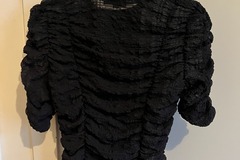 Selling: Seersucker Top - Black 8