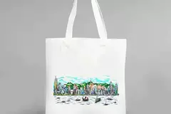  : Hong Kong Harbour Tote Bag