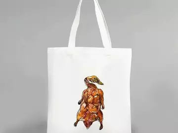  : Roast Duck Tote Bag