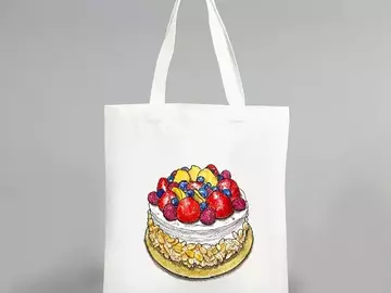 : Fruit Gateau Tote Bag