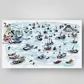  : South China Sea Pocket Square