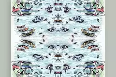 : South China Sea Scarf