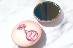  : Pink Carnation Compact Mirror