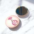  : Pink Carnation Compact Mirror