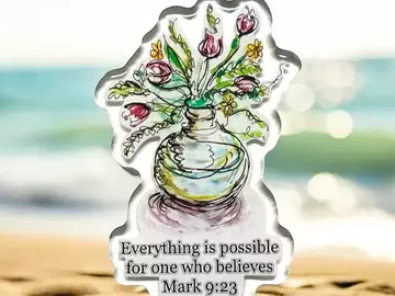  : Bible Verse Magnet - Mark 9:23