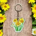  : Yellow Daffodils Keyring