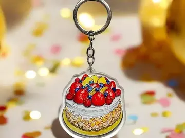  : Fruit Gateau Keyring