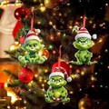 Bulk Lots: 150Pcs Grinch Christmas Tree Ornaments